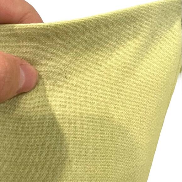 Celine Finition Main Citron Green Blazer Skirt Wool Blend Suit Set Sz 42 France - Picture 9 of 15